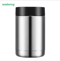 

hot products 12oz double wall stainless steel insulated thermos beer holder, cam holder,beer cooler with customized color