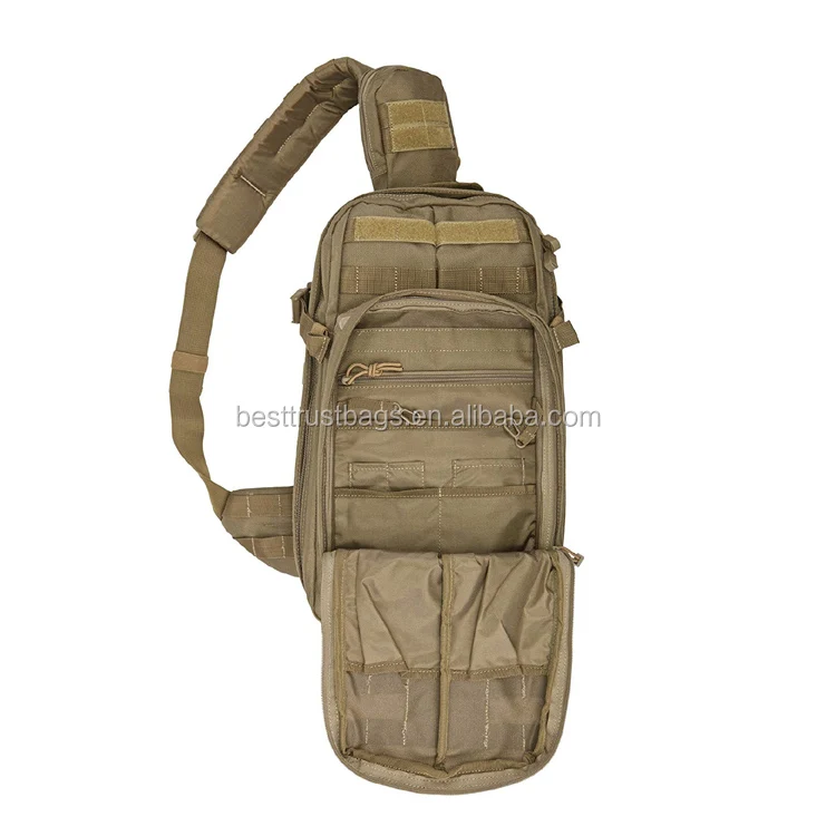Molle Assault 1000d Nylon Small Military Tactical Sling Bag Shoulder