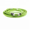 8 Pin IP67 Connector M12 D Coding To RJ45 Cable
