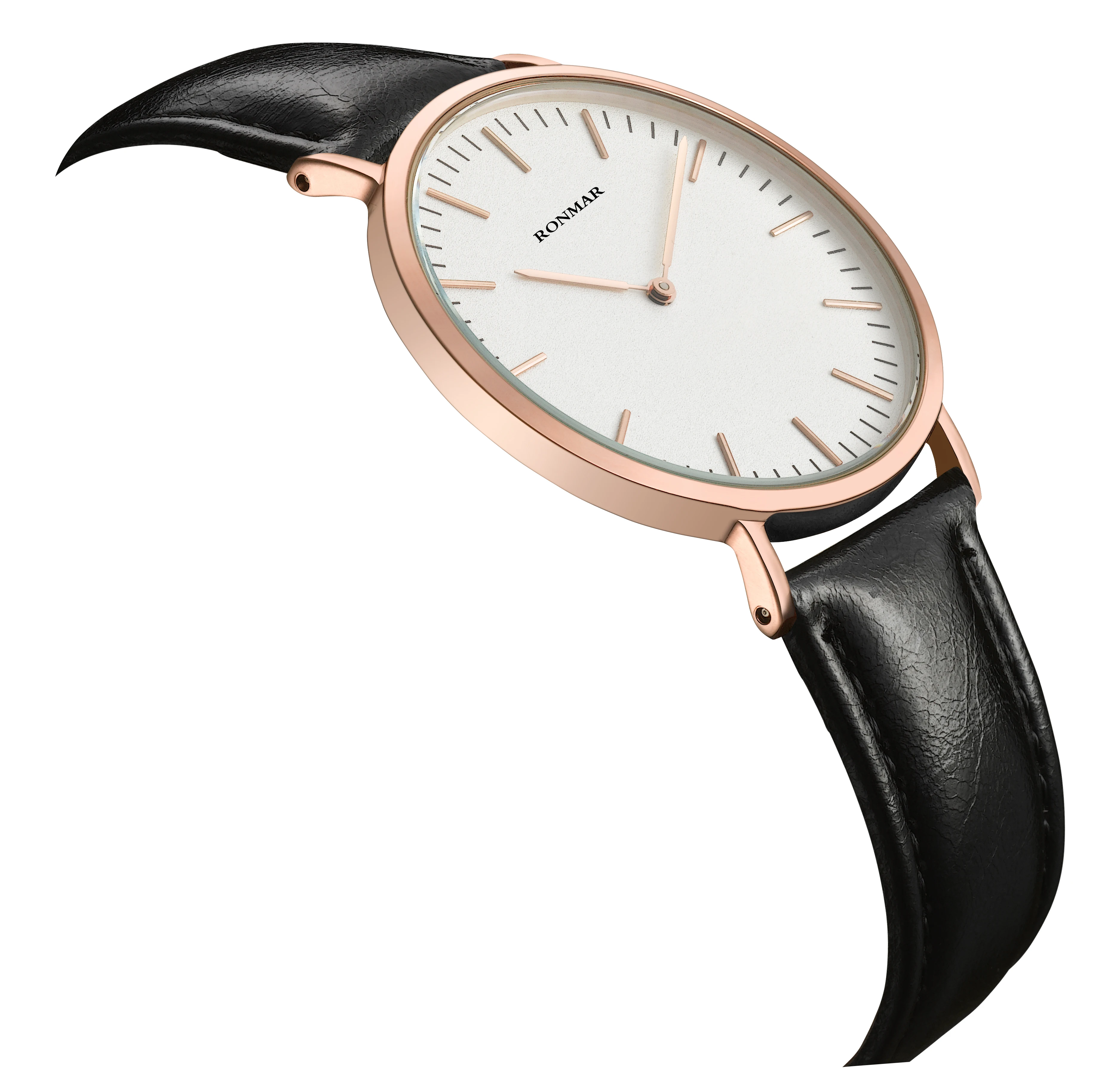 

Custom leather band watch minimalist watch luxury waterproof wrist men watches, N/a