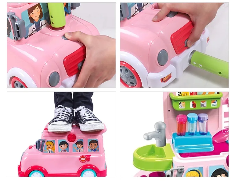 School bus design role play set doctor kit for children.jpg