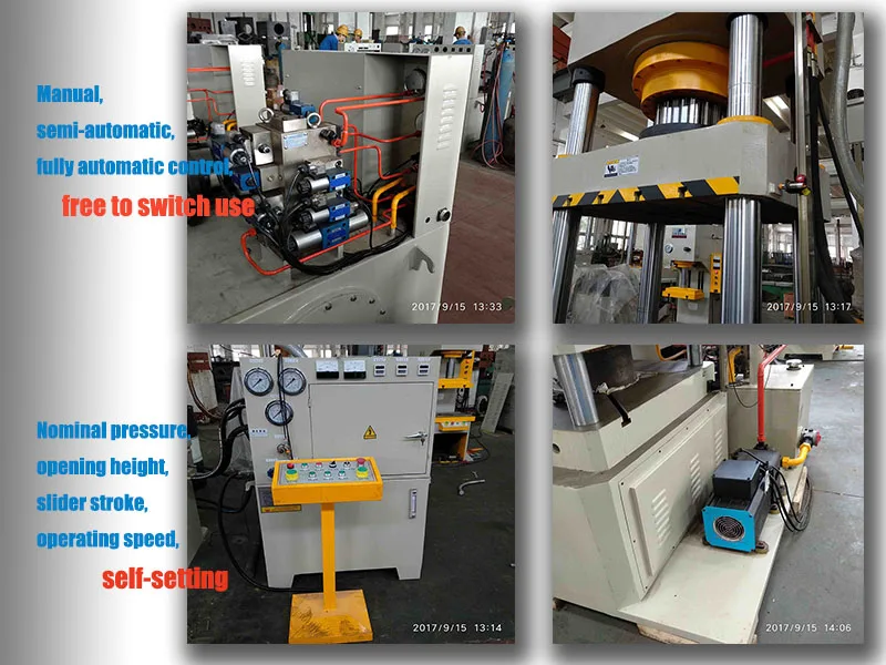 Steel water tank kitchen sink deep drawing hydraulic press machine details