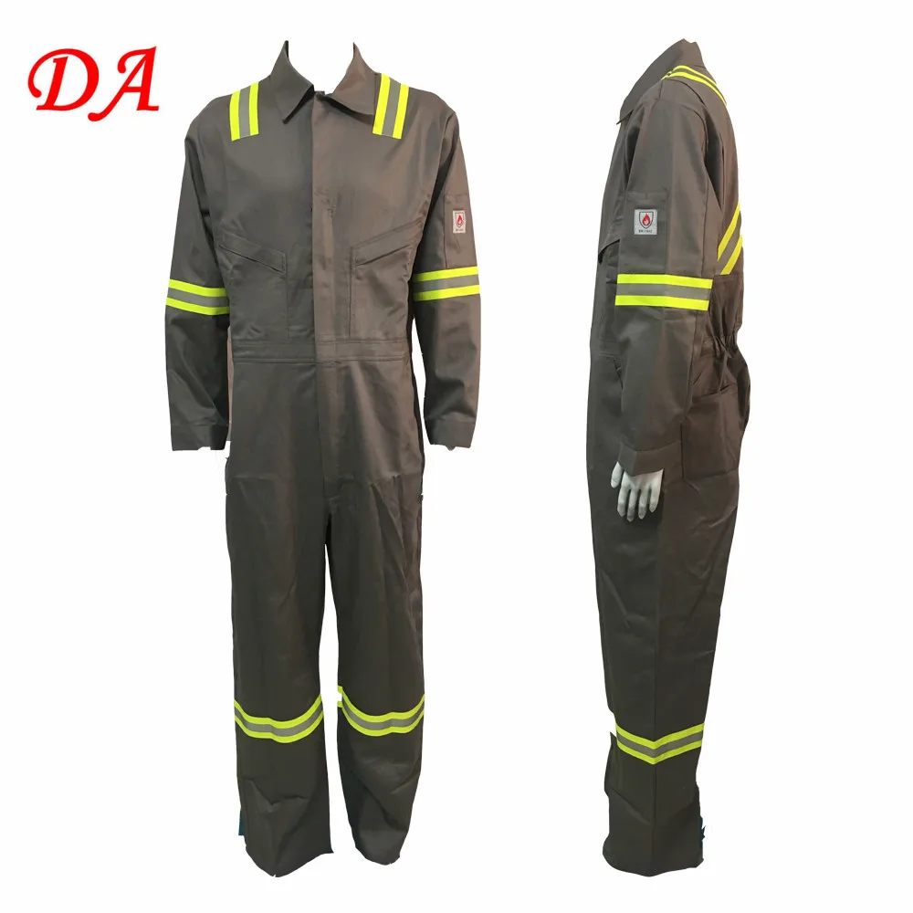 Hot Selling 100 Cotton Anti Static Coverall Reflective Safety Clothing ...