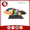 Resistance Tubing Band Set with Reinforced Carabiner End Connectors Set of 5