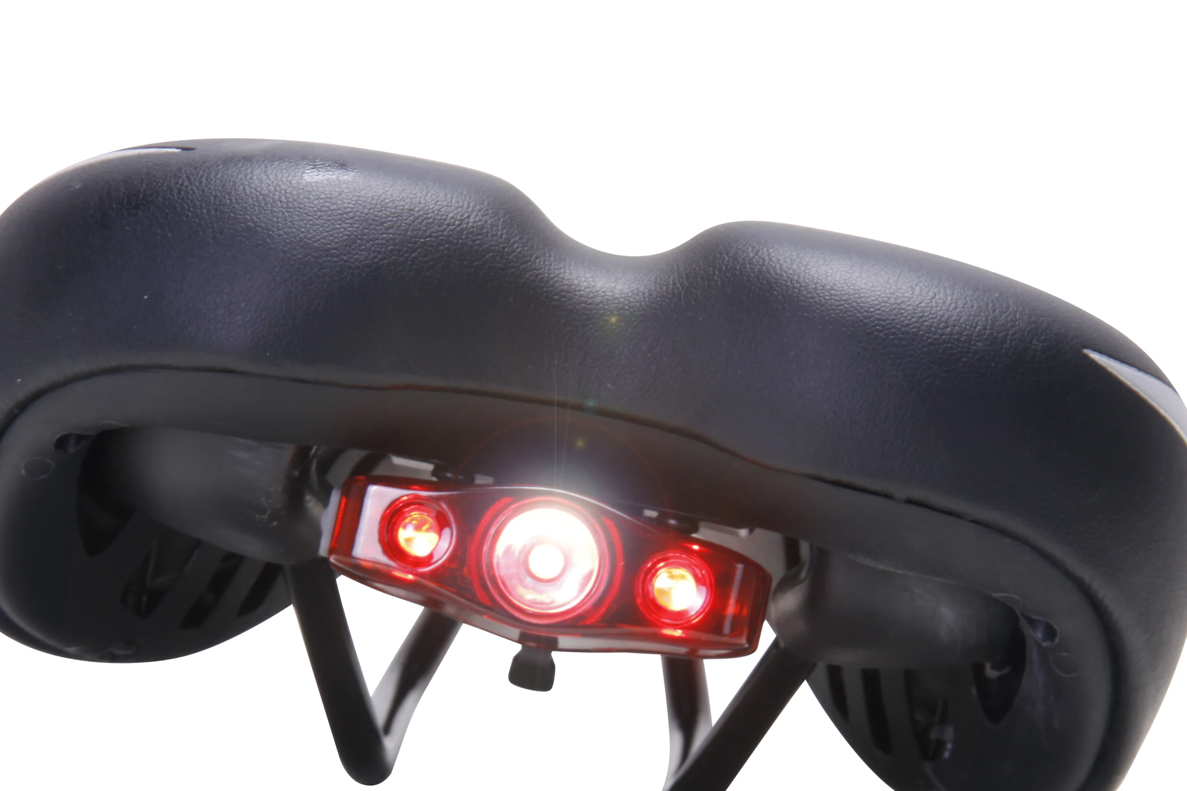 bicycle seat with light