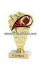gold plated football trophies and awards/unique football trophies