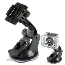 Go pro Accessories 7cm Car Mount Base Dashboard Windshield Vacuum Suction Cup for Gopro Hero 4 3+2 sj4 Sjc Xiaomi Yi camera GP17