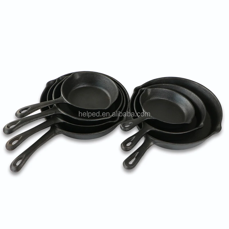 

Cast Iron Pancake Frying Pan/Pizza Pan With Handle
