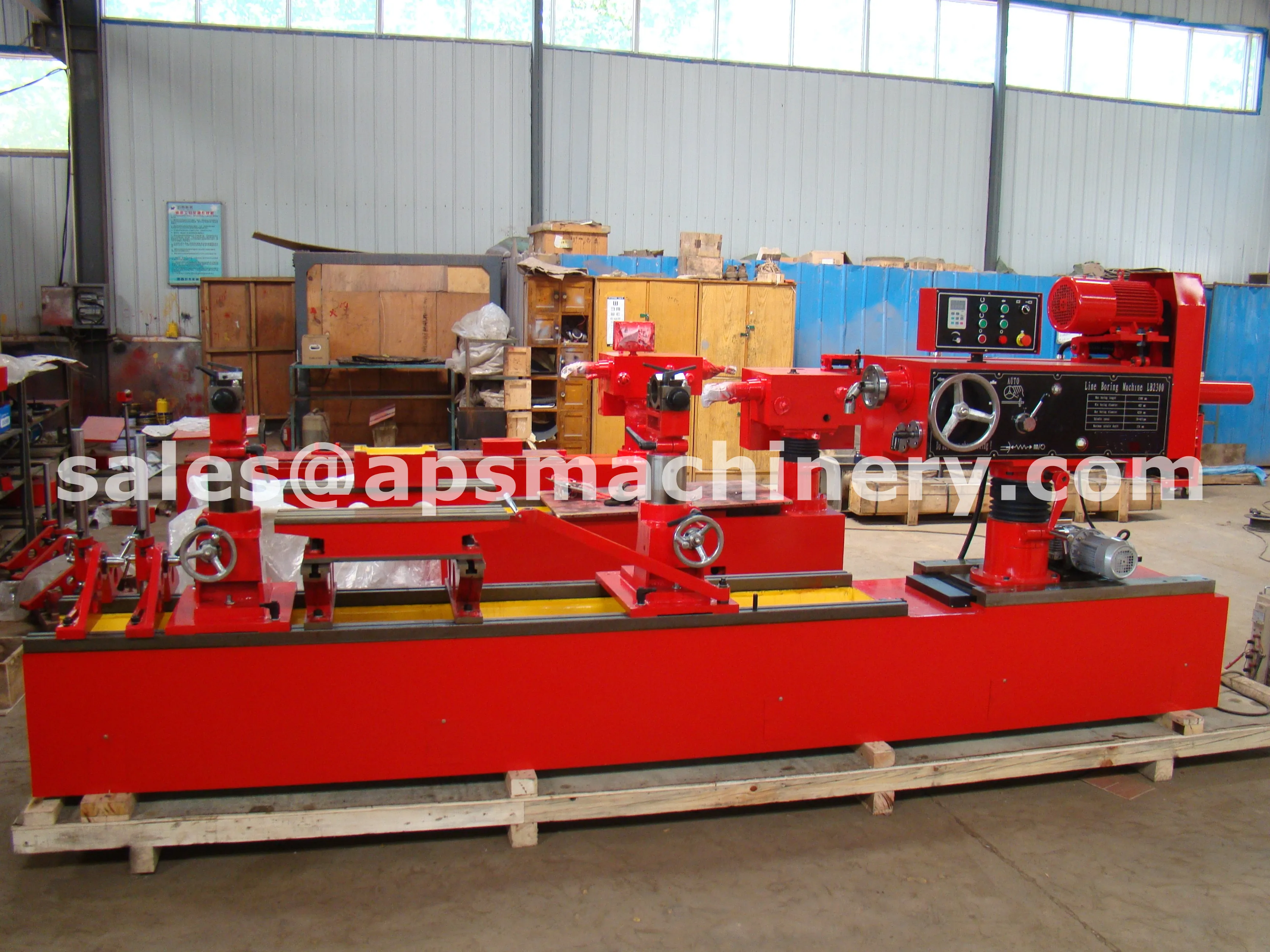 Line Boring Machine For Auto Engine Cylinder Heads & Blocks Model