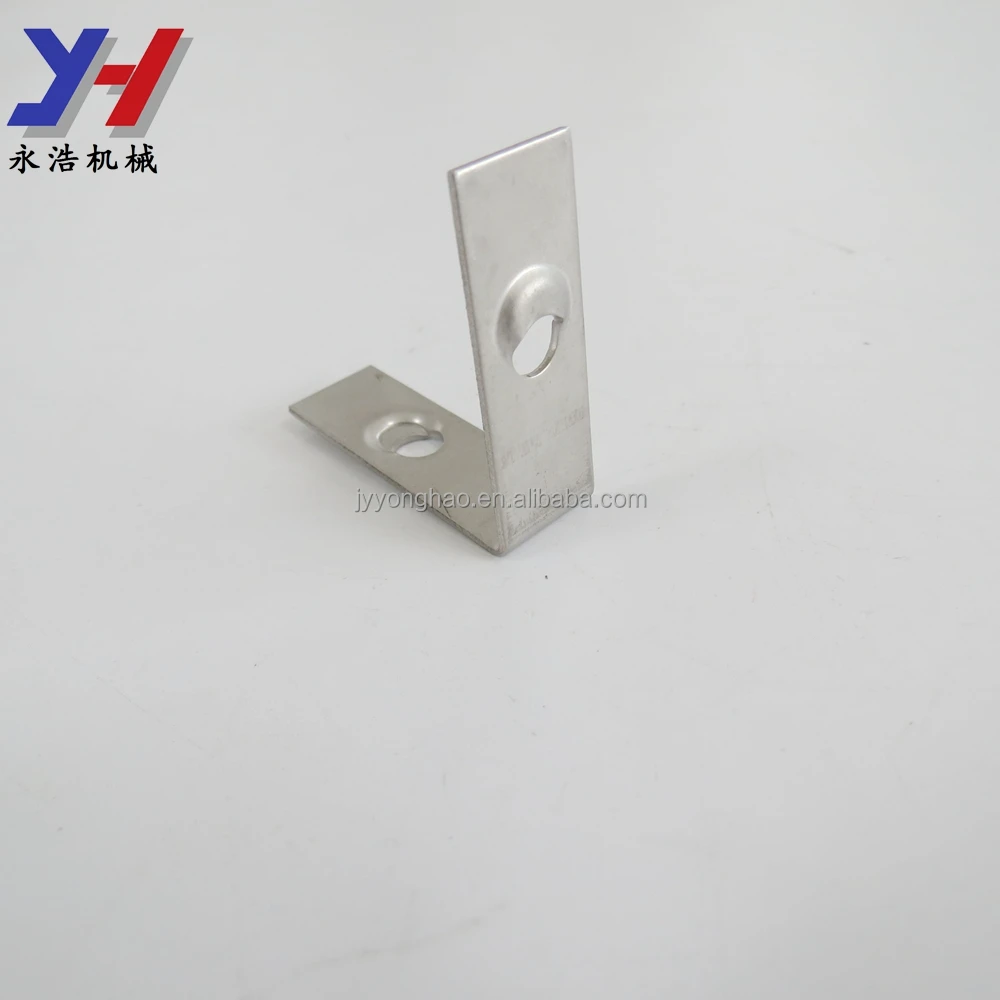 
OEM ODM Custom Fabrication of Stainless Steel L Shape Marble Angle for Curtain Wall 