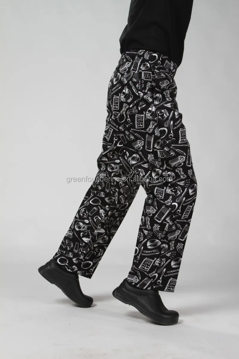 Red Pepper Chili Chef Pants Baggy Pants Worker Uniforms Supply Buy Pepper Chef Pants,Baggy
