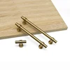 Furniture Hardware Golden Heavy Duty Drawer Wardrobe Cabinet Imitate Brass Kitchen Handle