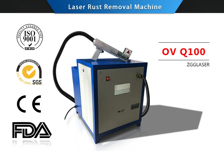 Laser cleaning machine laser rust removal machine100W for rust remove
