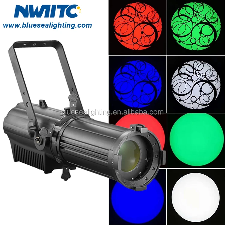 S-35 Iris Leko Ellipsoidal 180W RGB 3in1 LED Profile Light with Zoom Stage Lights