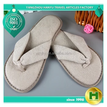 terry cloth flip flops