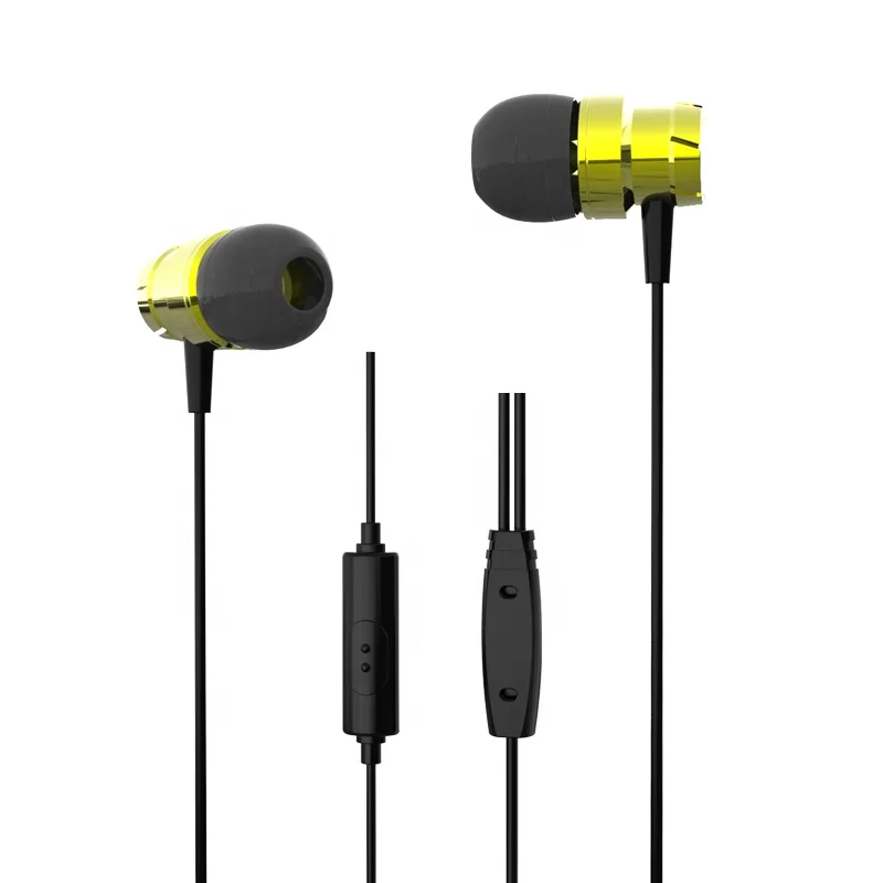 

Manufacturer Wired In-Ear Metal Earphone MOXOM Free Sample Earbuds With MIC Headphone, N/a