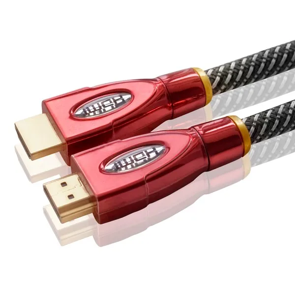 Metal Shell HDMI cable 4k with nylon net for HDTV Set-top box PS3 hdmi - ANKUX.COM