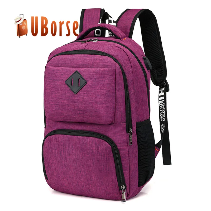 
Wholesale Computer Charging Backpacks Custom Travelling Mochilas USB Magic School Laptop Shoulder Bagpack Back pack Bag Backpack 