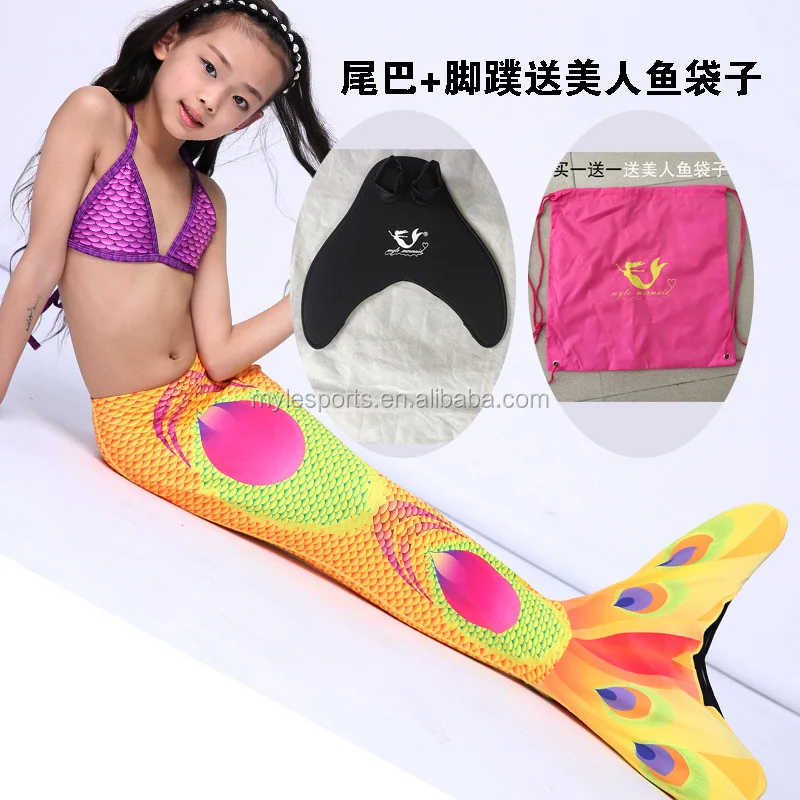 

Wholesale Sexy Children swimsuit swimwear kids frozen bikini swimsuit for girls Mermaid Tail