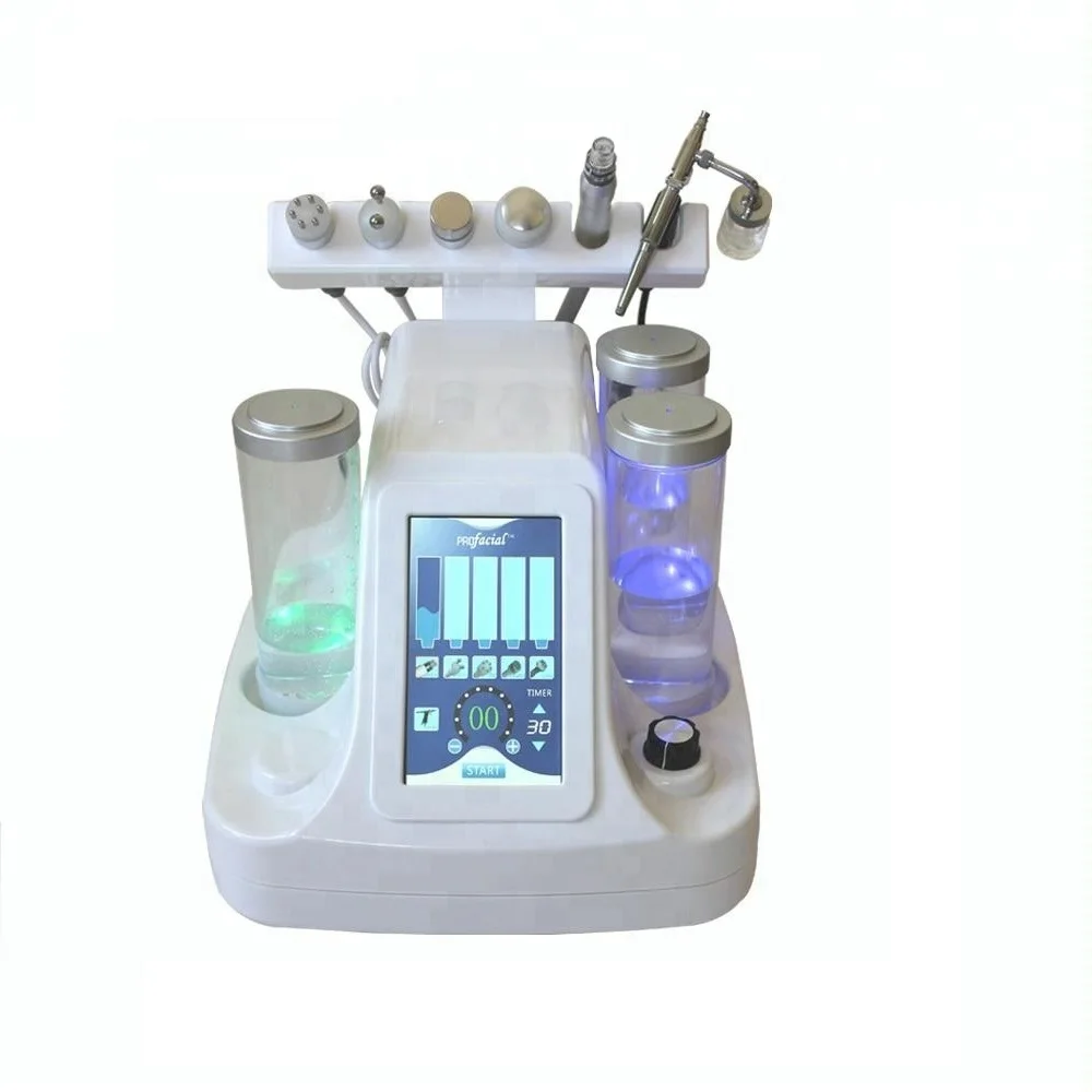 

Portable 6 in 1 hydro dermabrasion machine for skin rejuvenation, Color