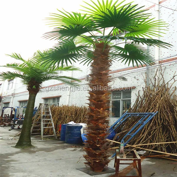 Hotsale Artificial Large Metal Steel Evergreen Palm Tree For Outdoor