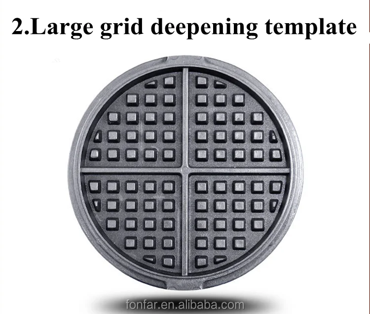 Stainless Steel Korean Waffle Maker /thin Waffle Machine /snack Food