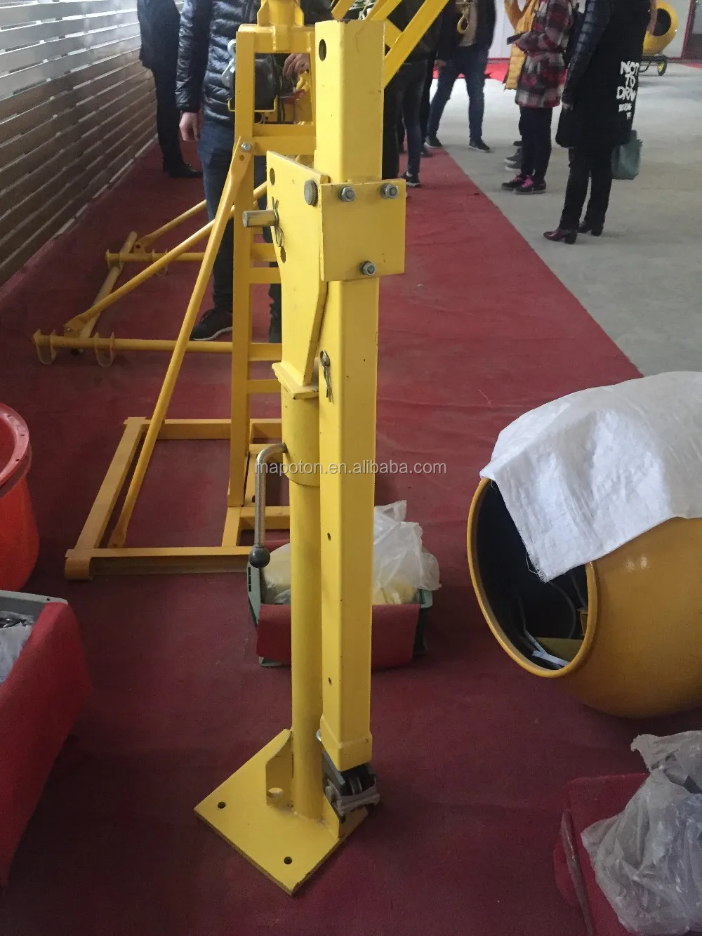 12v 24v Mini Truck Crane Arm Rotating Jib Crane 500kg Buy 12v 24v