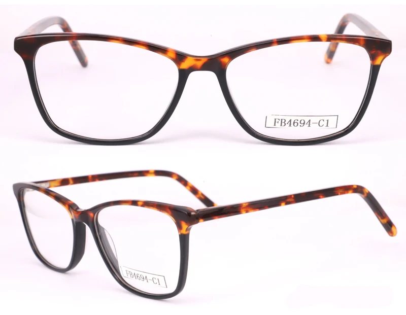 

FB4582 2018 newest eyewear glass acetate optical frame wholesale fashion spectacles