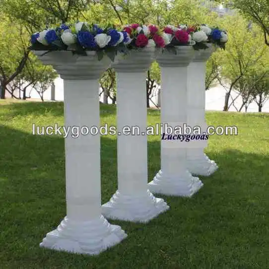 Roman Plastic Wedding White Pillars For Sale Buy Wedding White