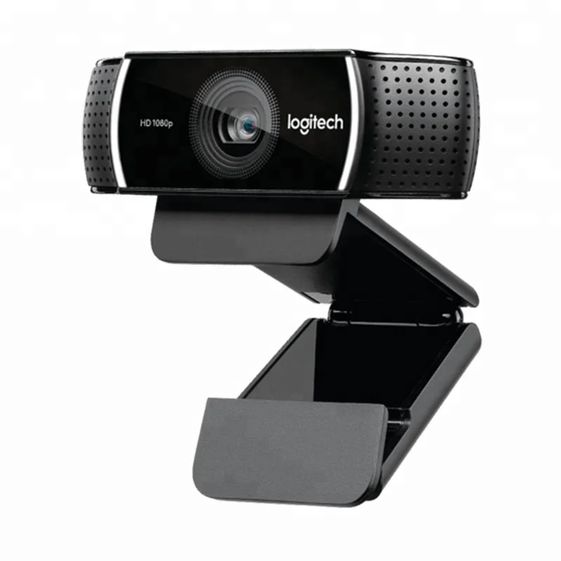 

Logitech webcam HD C922 1080P full 720P built-in microphone video call recording, background switch (including t