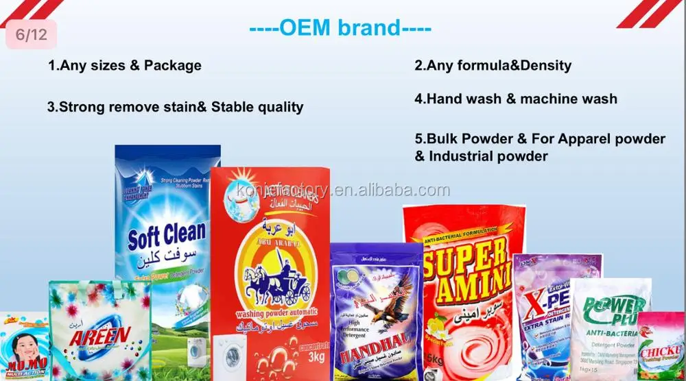 Detergent Powder For Automatic/guangdong Manufacturer Washing Powder