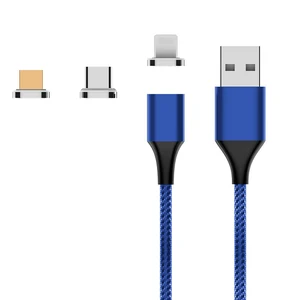 Magnetic 3 1 USB Fast Charging Cable LED