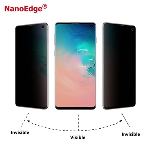 S10 S10 Plus Privacy Anti Spying Full Curved Screen Film For Samsung Galaxy S10 Screen Protector