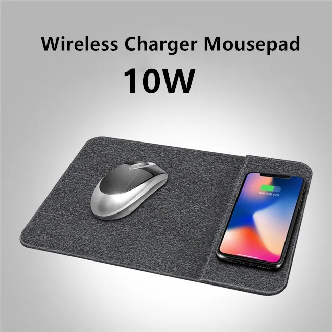 trends 2019 amazon wholesale 10w wireless charger mousepad