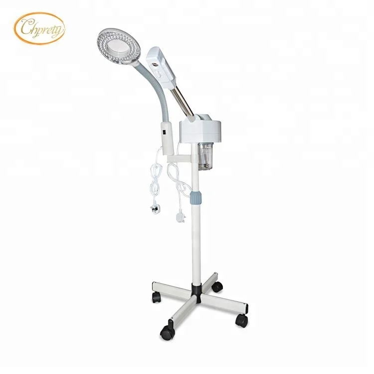 

2020 Popular hot zone beauty salon and personal home use magnifying lamp facial steamer