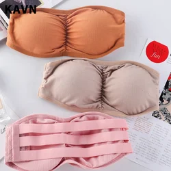 2019 top one piece strapless underwear soutien gorge bustier lingerie top push up bra