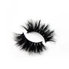 Create Your Own Brand 25mm Siberian Mink Strip Lashes 3D Private Label Handmade Mink Eyelashes