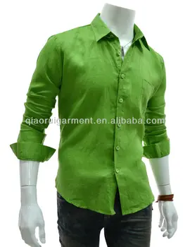 olive green dress shirt