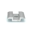 Solar battery installation hardware hardware aluminum mid clip and end clamp 50mm--60mm