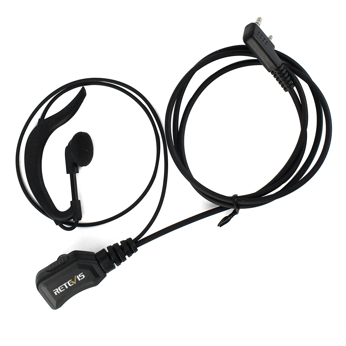 

Retevis PTT Earpiece Headphone G Type K1 connector Headsets for Kenwood Radio H-777 BAOFENG K TYT WOUXUN two way Radios