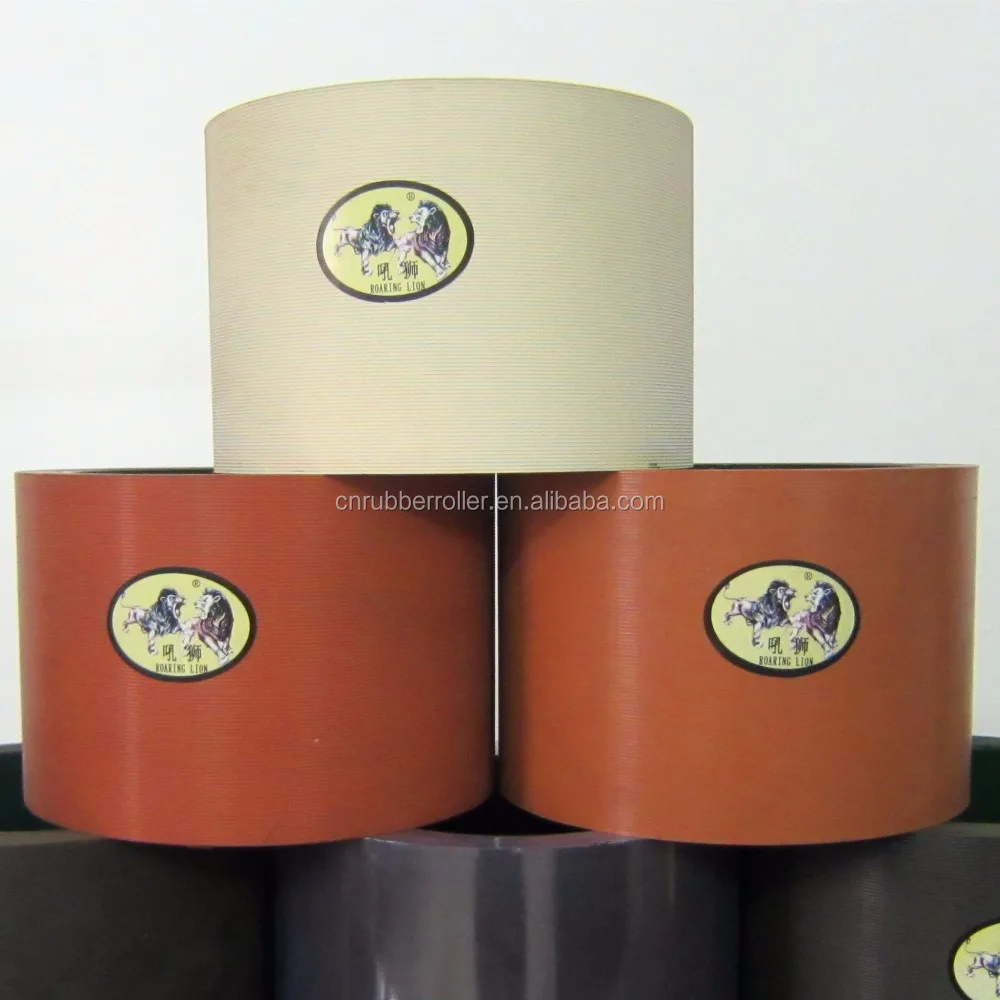 
High quality rice mill 6 inch iron drum rubber roller 