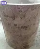 Nature Crystal Coffee Marble Column Design