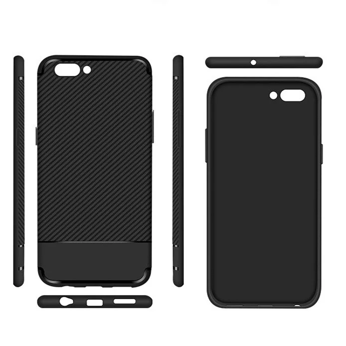New Arrivals 2018 Protective Case TPU Carbon Fiber Cell Phone Case For OPPO F1S F3 Plus A71 A57 A37 R11 Plus Mobile Accessories With Nice Retail Packaging or OPP Bag