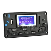

12V LCD Bluetooth MP3 Decoder Board WAV WMA Decoding MP3 Player Audio Module Support FM Radio AUX USB With Lyrics Display