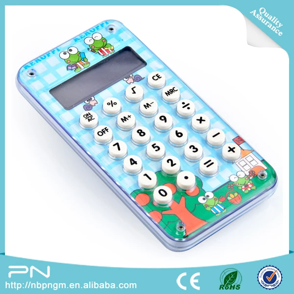 Small Basic Kids Sized Calculator with Maze Game Puzzle Calculator