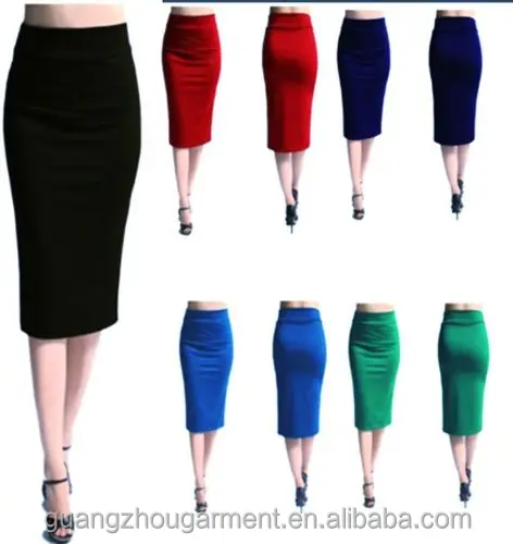 plus size business skirt