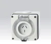 IP66 250v 3 flat pin socket outlet