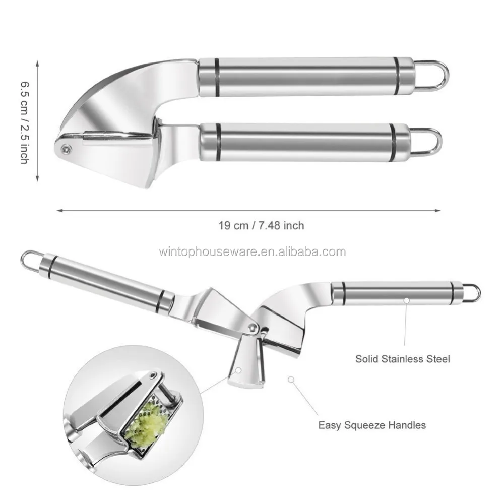 Stainless Steel Garlic Press / Garlic Peeler Buy Garlic Press