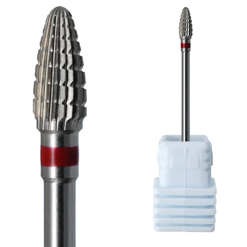 

Mini Cone Carbide Nail Drill Bit Manicure-3/32" Top Quality Tungsten Carbide Nail Drill Bits