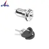 KS44 KSS1601 Rotary Cam Locker Cabinet Desk Drawer Key Switch Lock With 2 Keys 2 position key switch